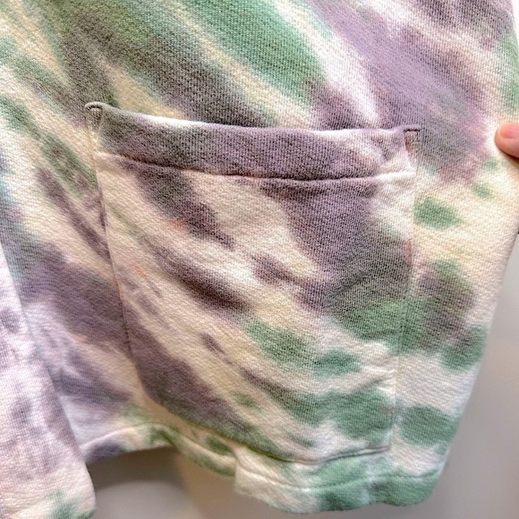 NWT Anthropologie LACAUSA Kismet Terry Fabric Jacket Sugarplum Swirl Size Large - Picture 10 of 15